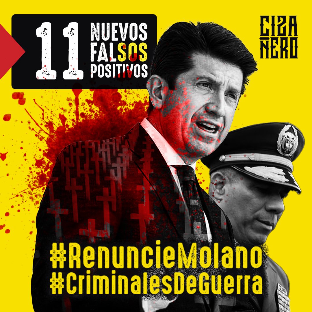 botARTE6402's tweet photo. 11 falsos positivos en n Putumayo 
#RenuncieMolano #FalsosPositivos2
#CriminalesDeGuerra https://t.co/D1ZbBED3S0