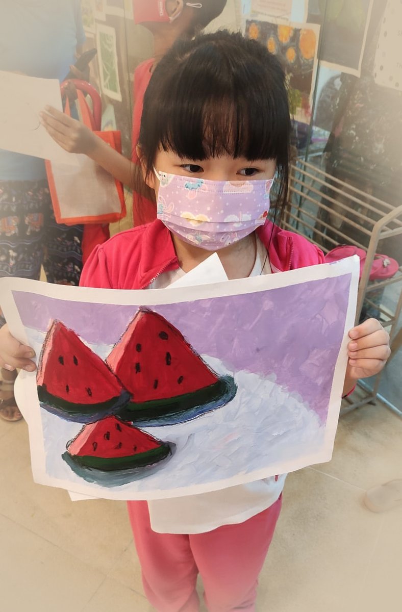 PrincessMegArt's tweet photo. I love Watermelon! 
#art #traditionalart #nftcommunity #artcommunity https://t.co/ur3mtcI8Rq