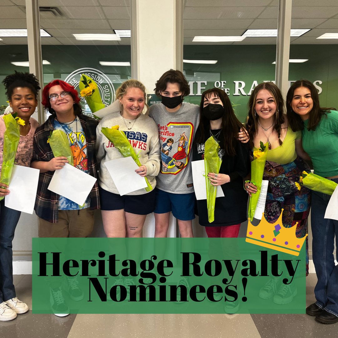 Congratulations to the Rep. students who got nominated for Heritage Royalty! We are so proud of you!!👑 Names Left to Right: Sydney Johnson, Sam Hale, Taylor Helm, Maggie Herber, Lillian Cooper, Stella Clayton, Audrey Cauton.