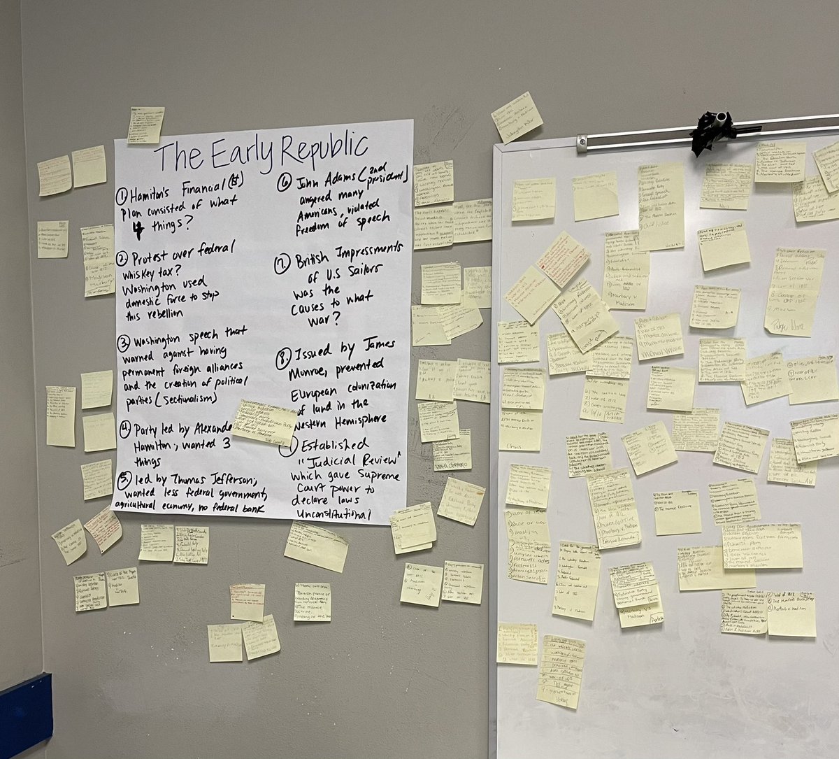 CoachFredGreen1's tweet photo. #TourOfKnowledge featuring the first 5 units #Exploration/#Colonization #AmericanRevolution #Constitution #EarlyRepulic #JacksonEra https://t.co/3kbRJr3hxQ