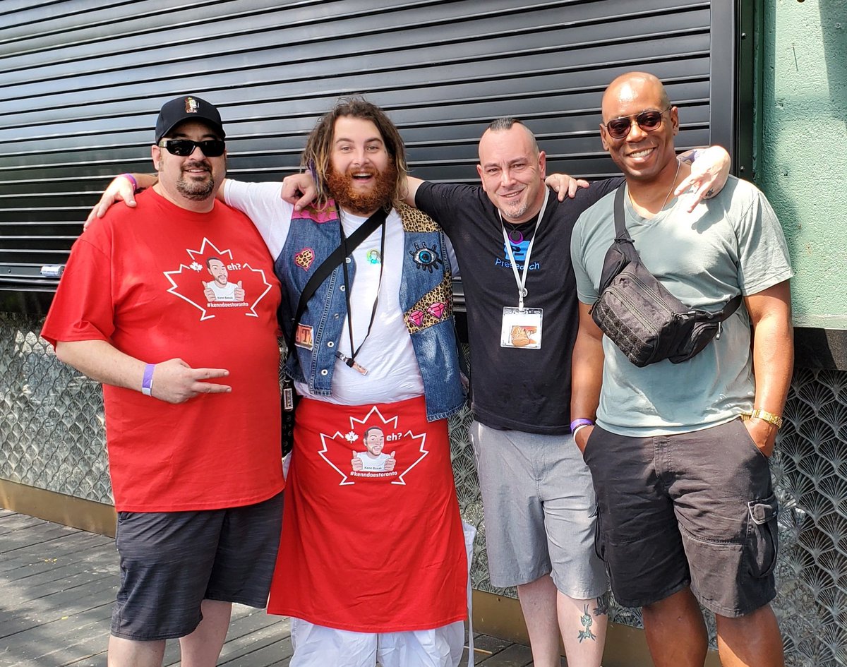 RiceTVx's tweet photo. #LastWeekInCrypto Version 2.0 ft myself, @KennethBosak, @kevinscryptos, & @Trekkw2ks
This pic is the FIRST time all 4 of us were at the same damn place at the same damn time & that happened at #Shitcoin2022 in #Miami! #MiamiCrypto #MiamiBTC https://t.co/2jNR2VBsVg
