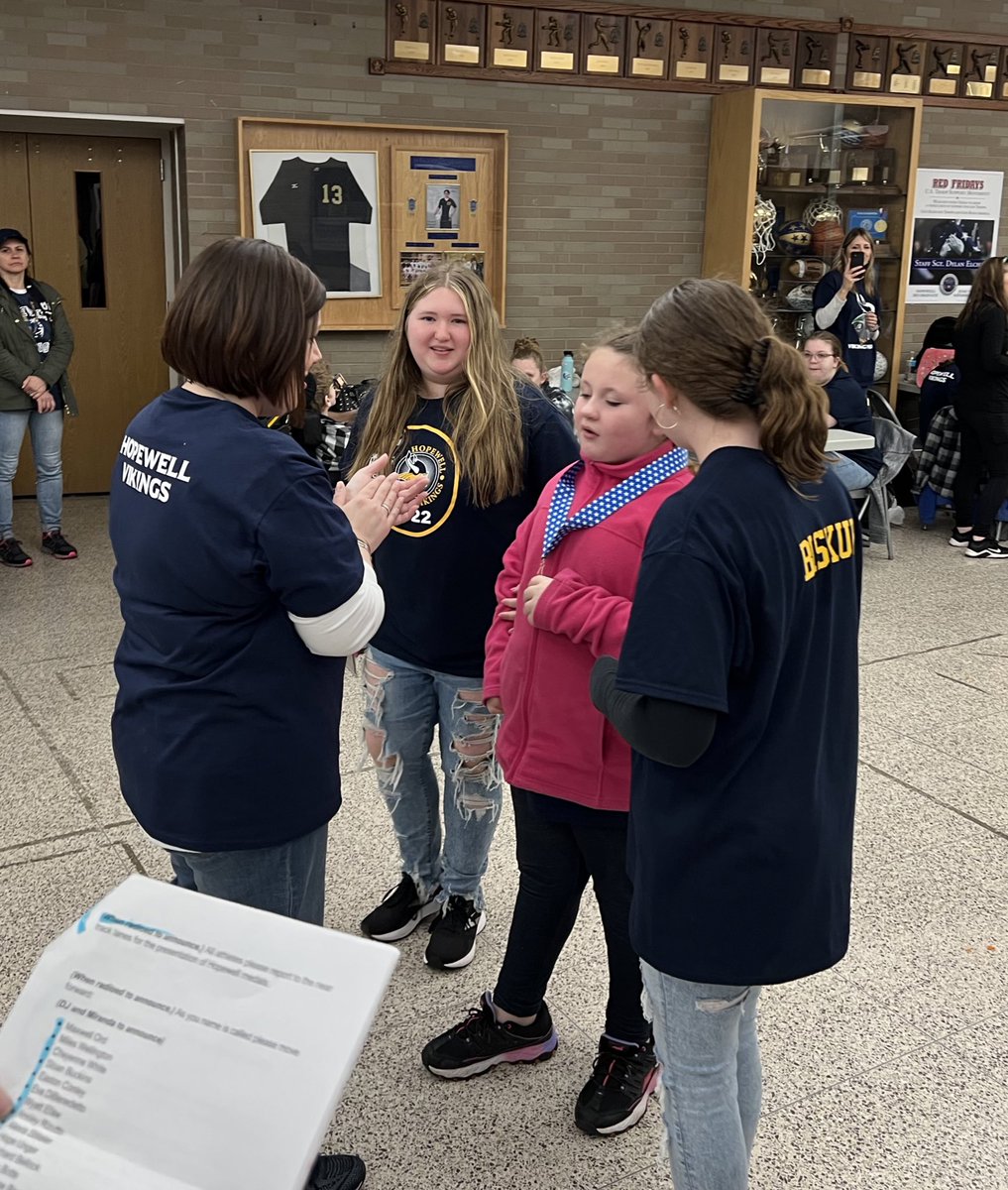 Today was a great day to be a VIKING! <a href="/Hopewell_Viking/">Hopewell High School</a> <a href="/HMJHS_Vikings/">Hopewell Junior High</a> <a href="/SpecialOlympics/">Special Olympics</a> It may have rained, but thanks to <a href="/DrLynnUtchell/">Lynn Utchell</a> it was still a wonderful day! #VikingPRIDE 💙💛