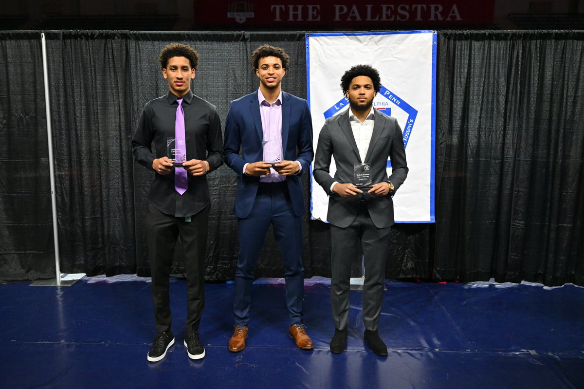 NovaMBB's tweet photo. Tonight’s Big 5️⃣ Honors🏆🏅:

@VUCoachJWright Coach of the Year
@Colling1021 POY, Student Athlete of the Year, First Team, Leading FT Shooter
@J_Swizz23 First Team
@YooJustoo First Team
@c_cd21 Second Team
@BigEballer_ Most Improved
@NovaMBB Team of the Year

#HumbleAndHungry https://t.co/YAKaPTPNkL