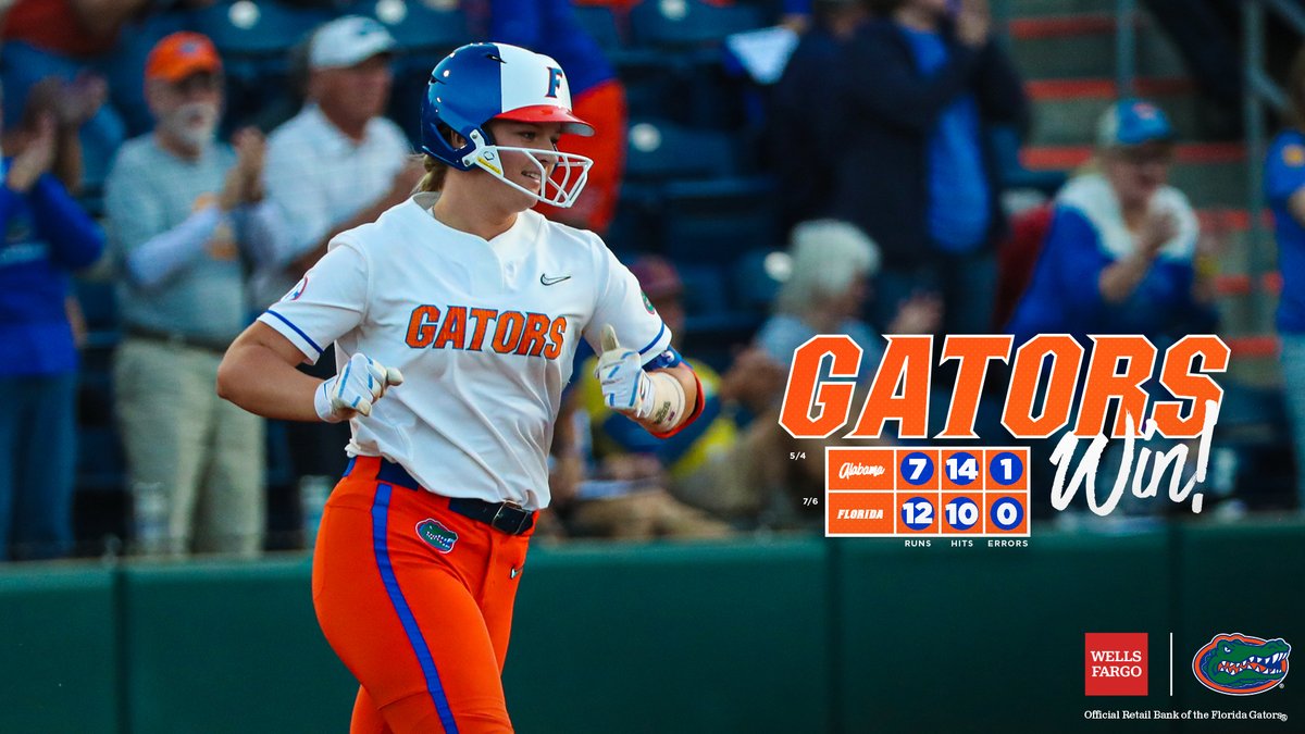 GatorsSB's tweet image. Gators WIN‼️ #GoGators 

Presented by @WellsFargo
