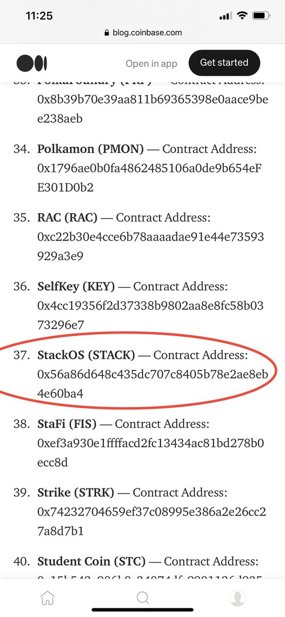 Uhhh @DeployOnStackOS getting listed on to <a href="/coinbase/">Coinbase 🛡️</a> potentially??

This is HUGE $STACK 👀

Source: blog.coinbase.com/increasing-tra…