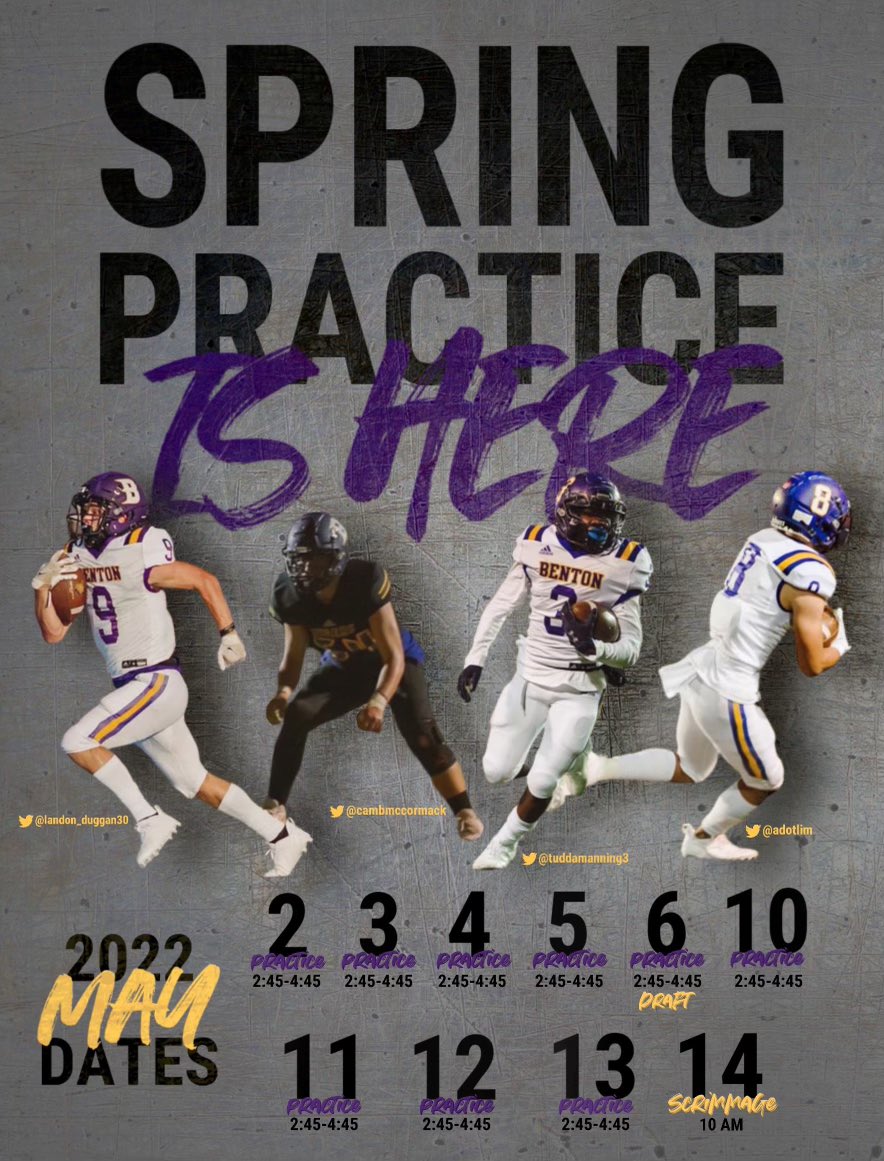 Recruit Benton Tigers Football tweet media