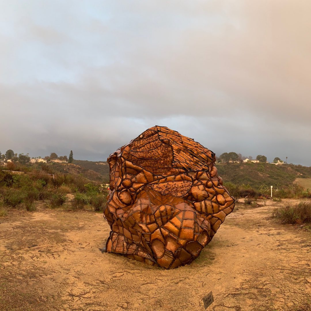 castudio_ucd's tweet photo. Cortez is the spring quarter teaching artist in residence in @castudio_ucd . She is a multidisciplinary artist whose work explores simultaneity, life in different temporalities and different versions of modernity. 📷 : Glacial Erratic @icasandiego https://t.co/KEq97gHMeN