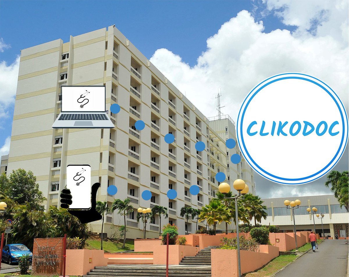 @Clikodoc : nouvel outil choisi par le CHU 
pour optimiser les prises de rendez-vous !
Soucieux de faciliter la mise à disposition de ses services à la population et de développer sa relation ville-hôpital, le CHU de Martinique lance l’utilisation de la plateforme « Clikodoc ».
