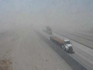 BrianDouglasKNX's tweet photo. Expect some high winds and reduced visibility on the drive on the #10fwy throughout the #CochellaValley (seen here at Monroe in #Indio) this afternoon into tomorrow. @knxnews @Caltrans8 https://t.co/h7SzfTbe2L