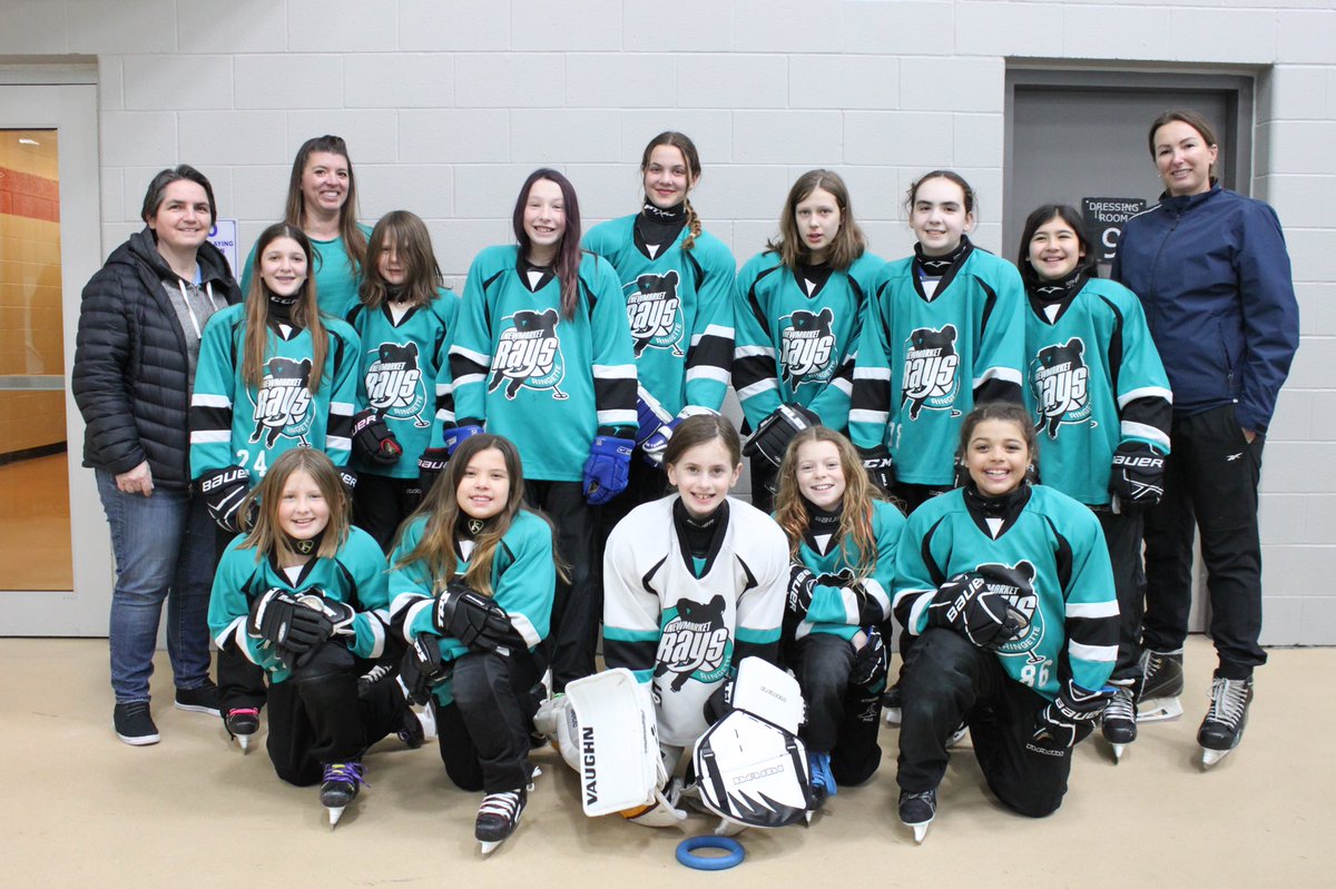 Newmarketringet's tweet photo. Tough stuff… that’s what we are! Our U12’s are ready for Regionals!
#newmarketringette
#herecometheRays
#goraysgo
#ringette https://t.co/g1k5WG1Uw8