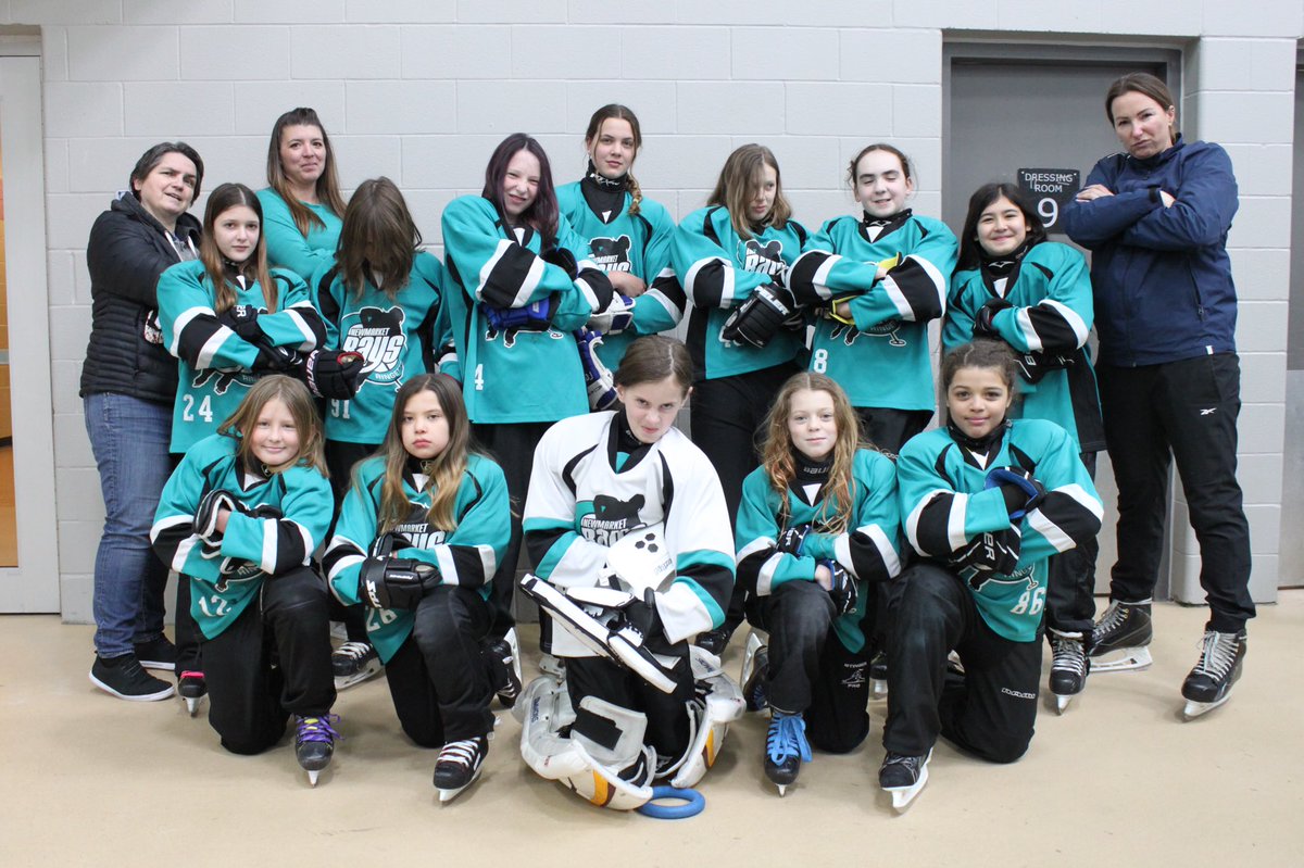 Newmarketringet's tweet photo. Tough stuff… that’s what we are! Our U12’s are ready for Regionals!
#newmarketringette
#herecometheRays
#goraysgo
#ringette https://t.co/g1k5WG1Uw8