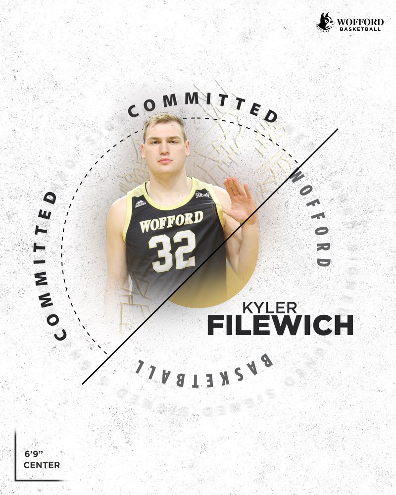 kyfilewich's tweet photo. My Next Chapter @WoffordMBB https://t.co/zbrmELXQyd
