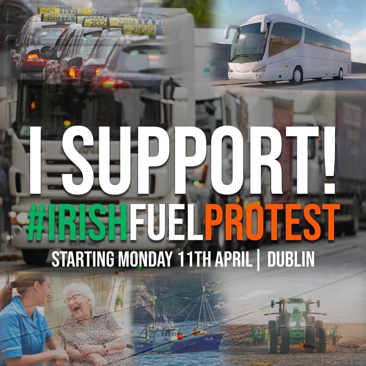 verondebrun's tweet image. #IrishFuelProtest