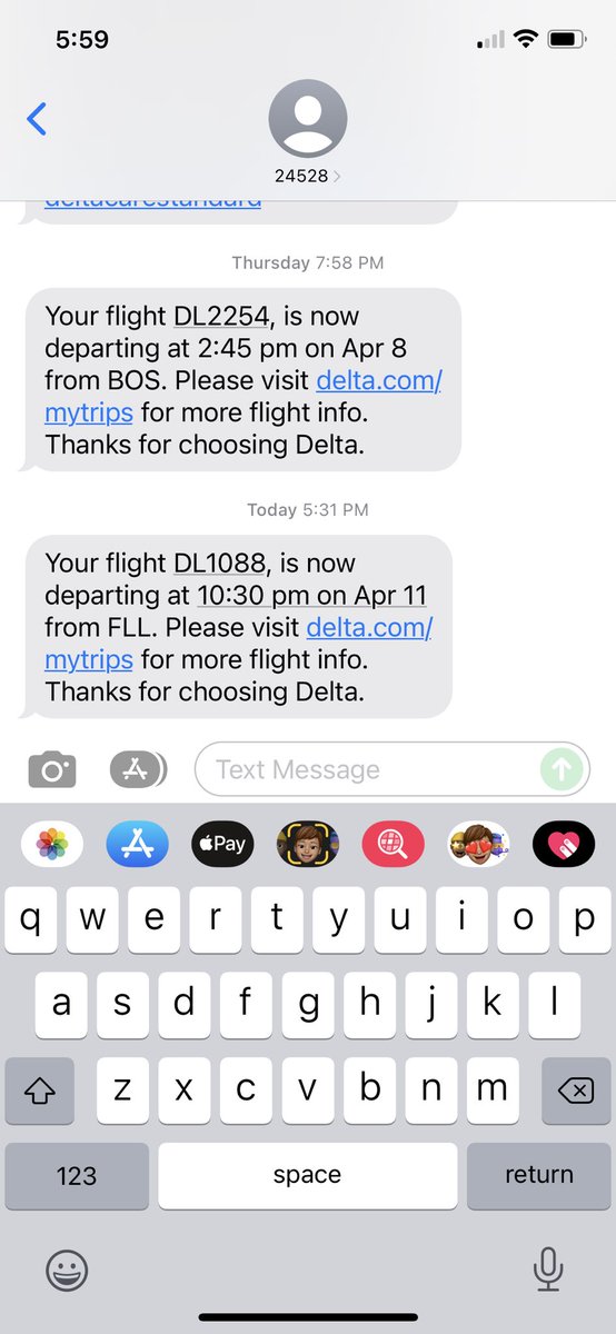 Johnnycadagan's tweet photo. @Delta  Full REFUND https://t.co/c4AL7ePDCs