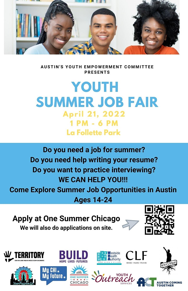 ACT_Chicago's tweet photo. Today's #Chicago #Westside resource list includes a FREE #SpringBreakActivity Field Trip for youth 4/13, our virtual info session 4/19 to learn about affordable programs & classes for adults @ChiCityColleges, plus new jobs in Austin and @IFFcdfi, and more. https://t.co/765SkYeH43 https://t.co/fY9FcXoyAZ