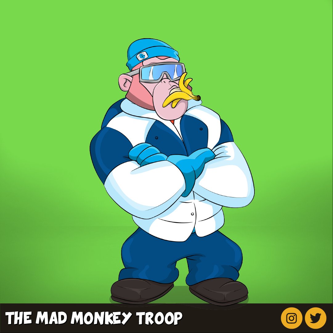 TMadMonkeyT's tweet photo. It's starting to get a bit cold here so Hank is wrapping up. And who doesn't enjoy a bit of Croc Dundee love :)
#TMMT #TheMadMonkeyTroop #familyfunNFT #NFTcommunity #NFTcollectors #daddaughterproject https://t.co/qDwZ59sceu