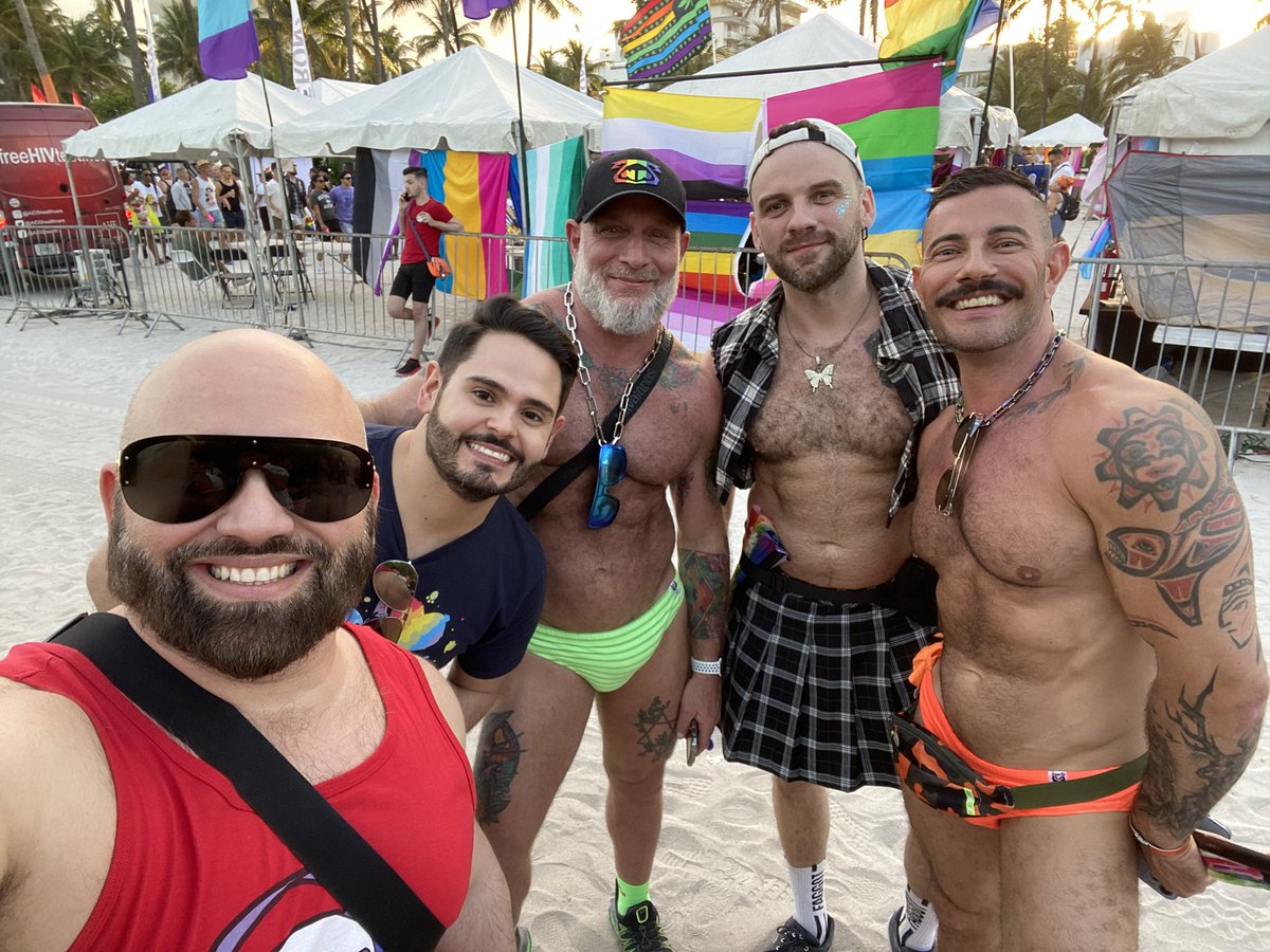 PapiCyeran's tweet photo. Pride is always fun but Pride at Miami Beach is even more fun.
Glad to be GAY in Florida!
#sobepride #miamipride #miamibeachpride #gay #saygay #pocketbear #bears #LGBTQ #gaymer #twitchgaymer #twitchgay #gaygaymer #twitch #twitchpride https://t.co/XW76SNMObE