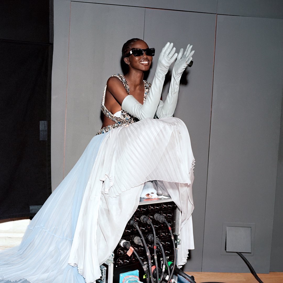 Adut Akech tweet media