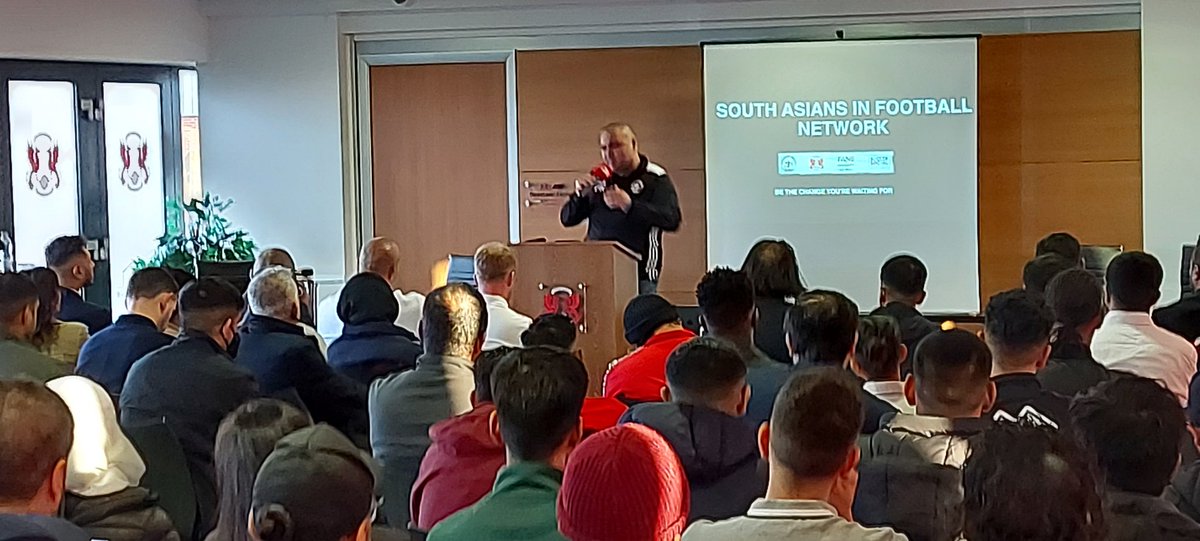 What a great evening @SAFNofficial with some amazing panelist - over 250 people from around the country 💪🏽 Massive well done to all involved! 
#SouthAsianFootballNetwork