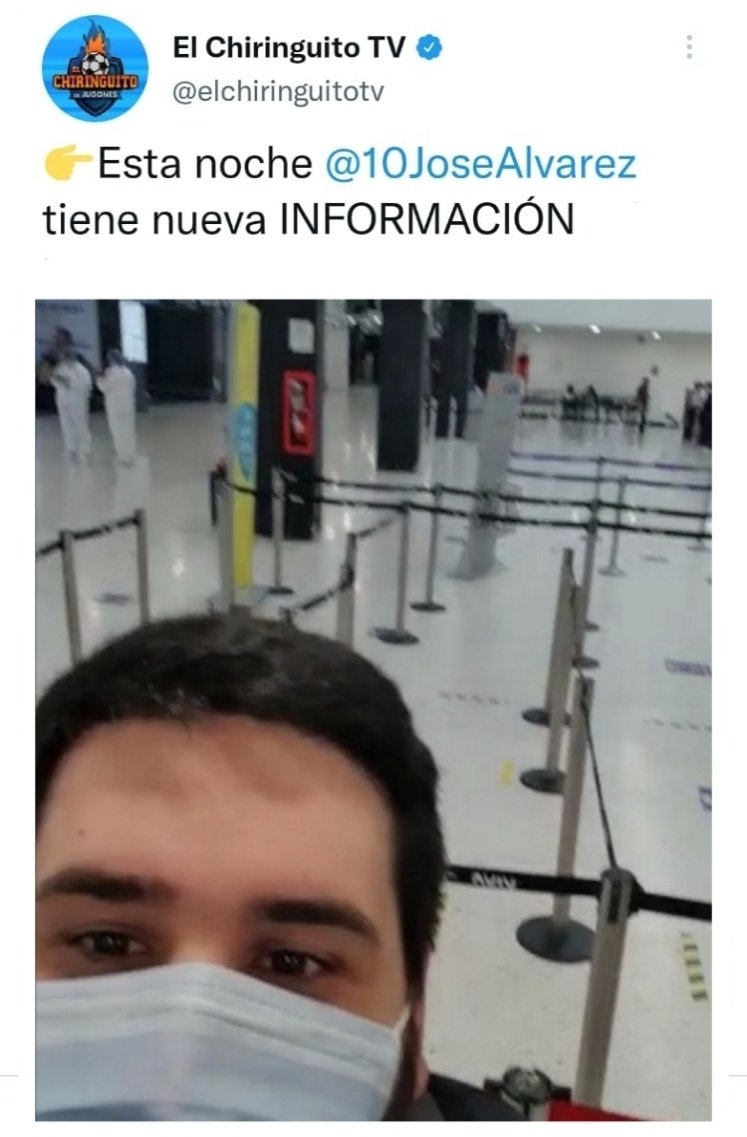 camacho_of's tweet photo. 🚨🚨 CONFIRMADA la llegada de Berwick21 mañana a primera hora al aeropuerto de El Prat. Vuelo directo de Bogotá. 

Informa @10JoseAlvarez en @elchiringuitotv 🐢🐢 https://t.co/rZVSDT5VTi