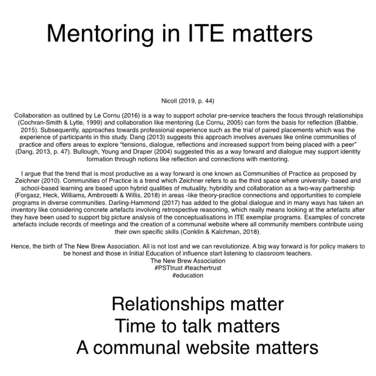 sandytrustteach's tweet image. #PSTtrust #mentoring #online #community @TheNewBrewAssoc