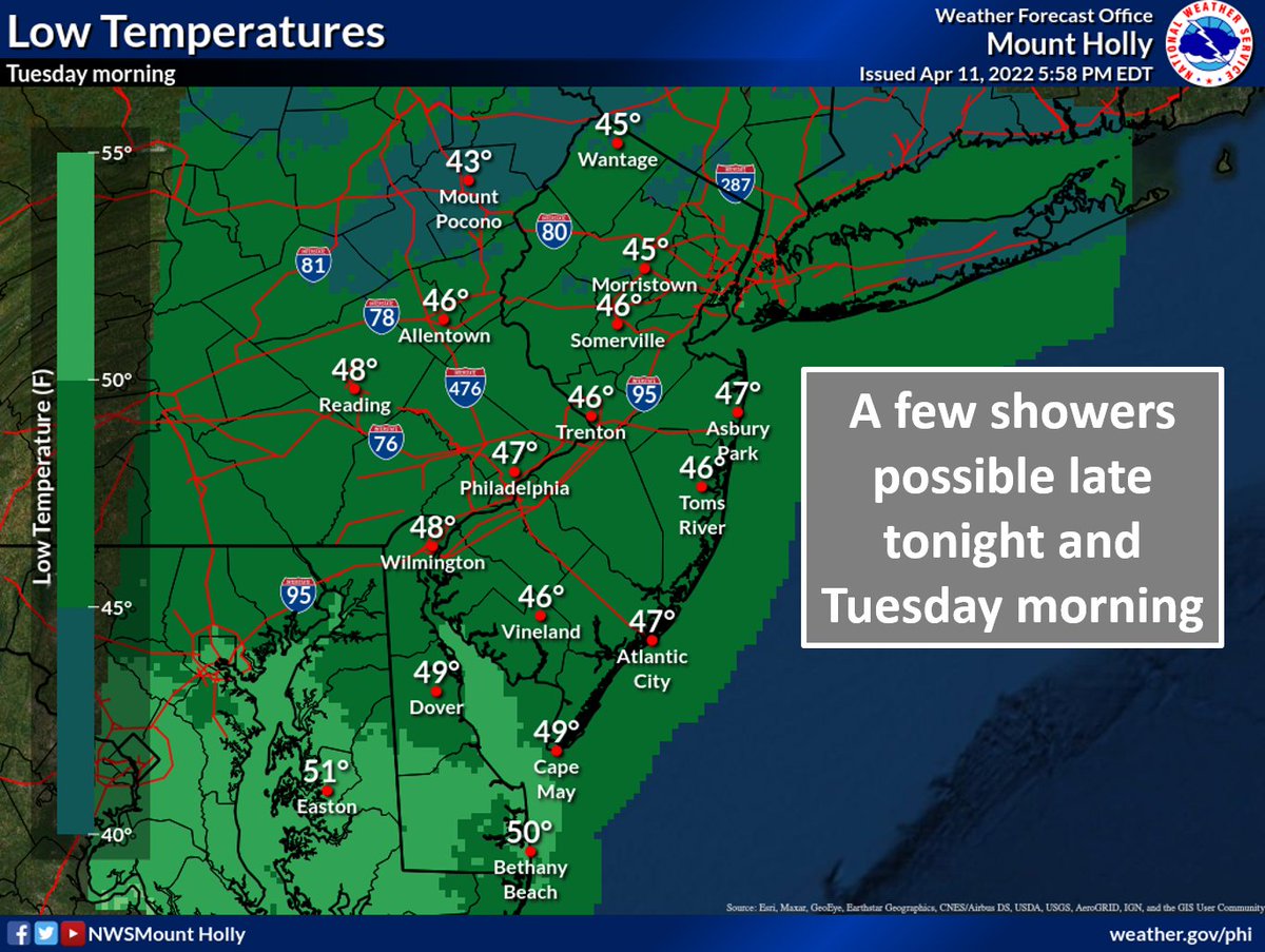 NWS Mount Holly tweet media