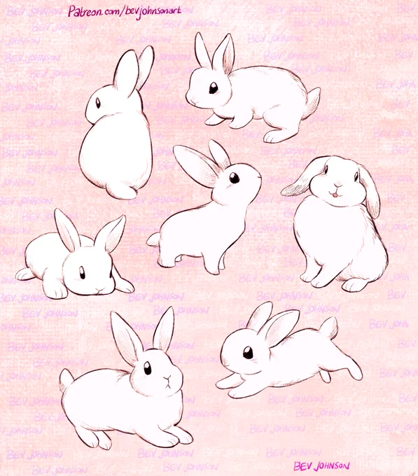 bunnies but I put my name all over them cause no one knows how to behave 🐇 