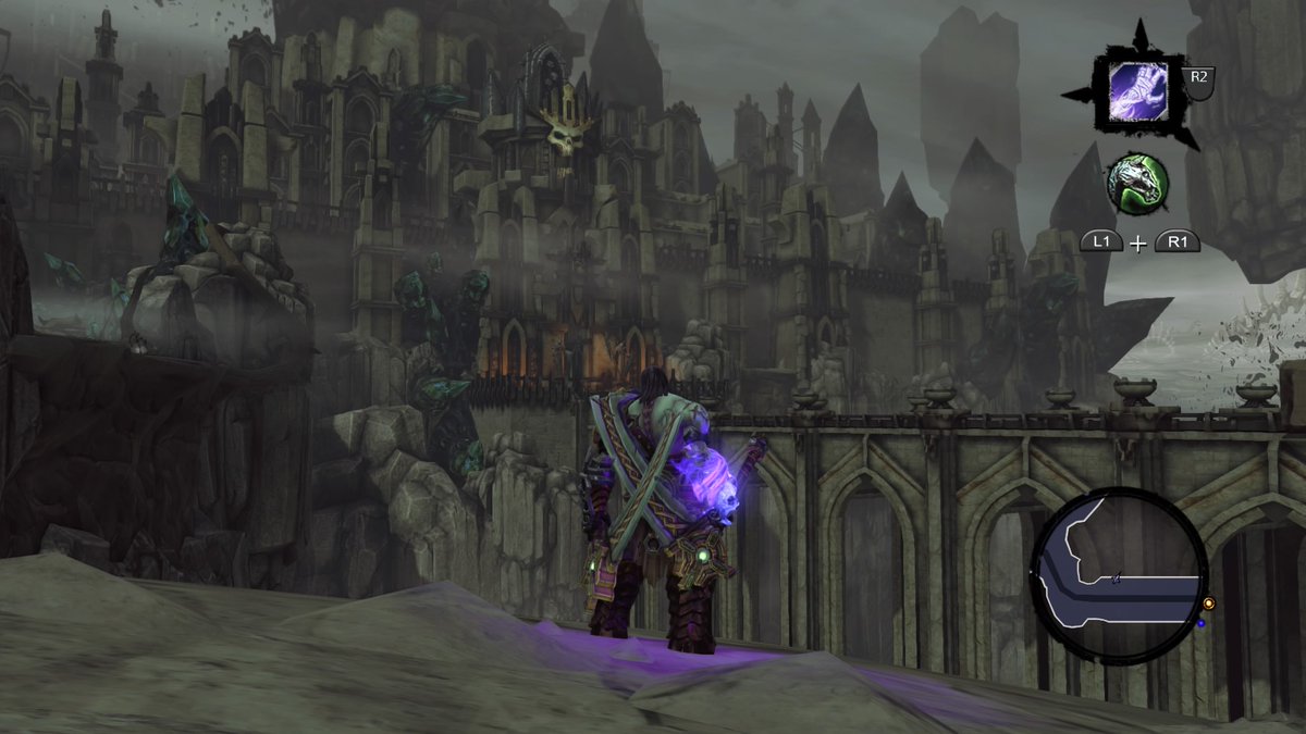 Legend0fRetro's tweet photo. I have come home. #KingdomOfTheDead #PlainsOfDeath #Darksiders2 #PS4share https://t.co/tu1ianV7JH