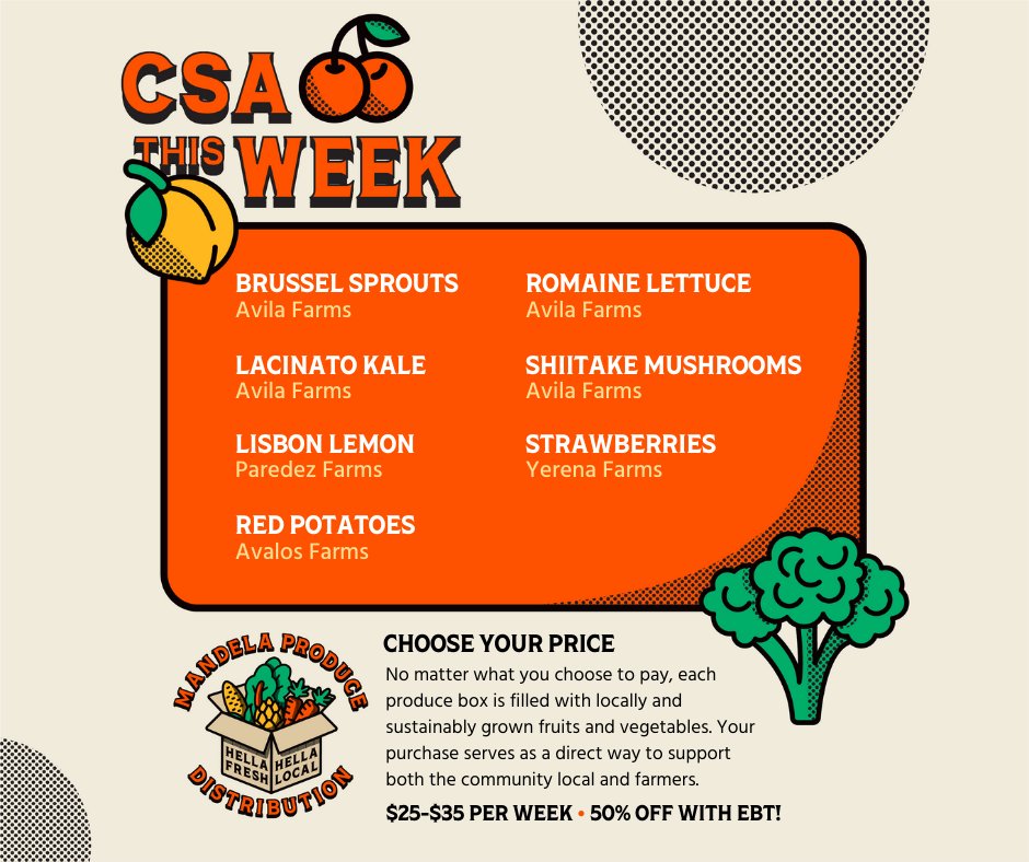 CSA This Week 🍋 🥬✨ check out l8r.it/QvGb to order your box today!