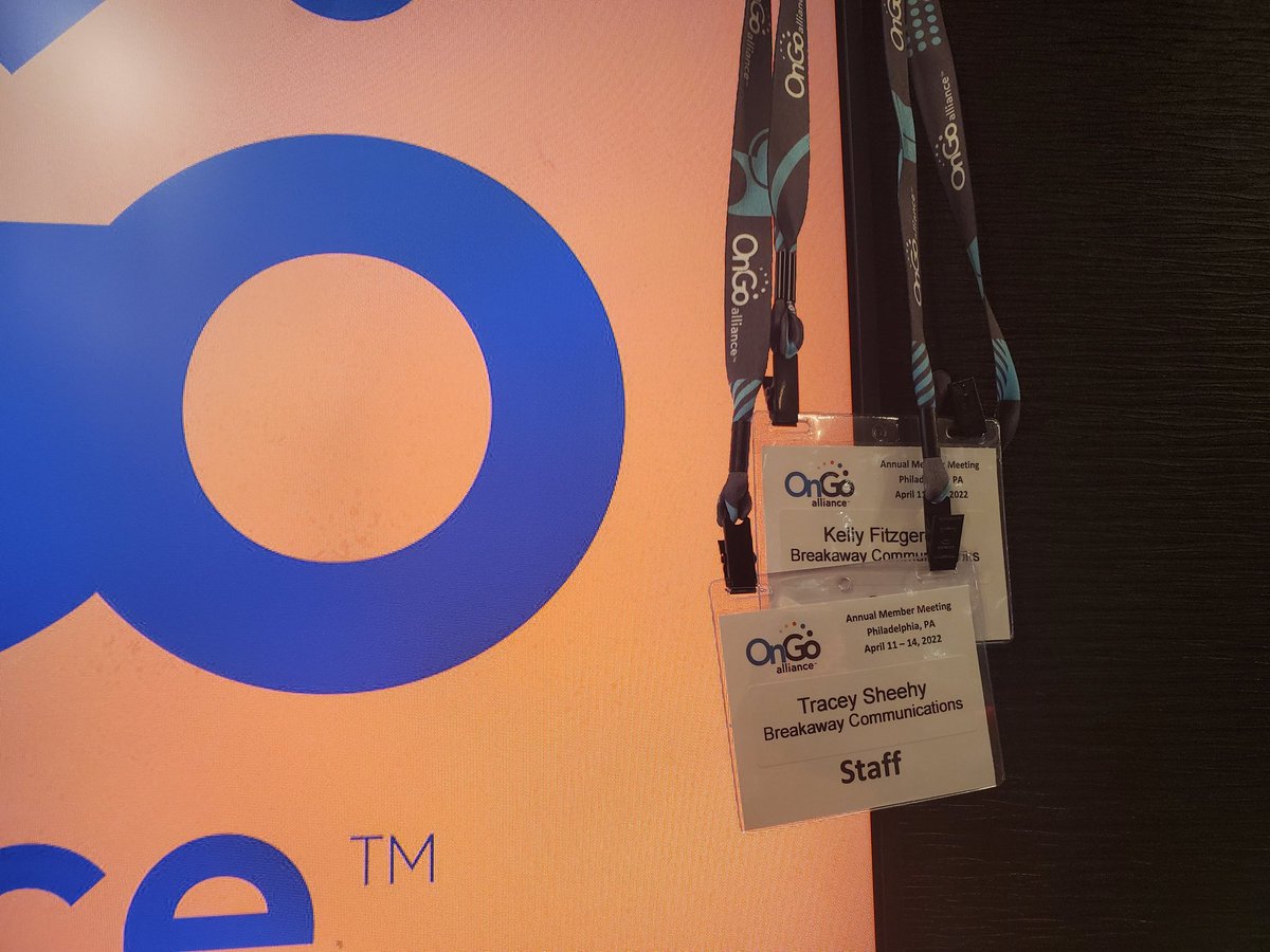 We're baaaaccckk!! <a href="/KellyFitz/">Kelly Fitzgerald</a> and <a href="/TraceySheehy/">Tracey Sheehy</a> are pumped to be on-site supporting an incredible new client <a href="/OnGoWireless/">OnGo Alliance</a> at their Annual Member Meeting. Big thanks to <a href="/comcast/">Comcast</a> for hosting us at the <a href="/WellsFargoCtr/">Wells Fargo Center</a>!