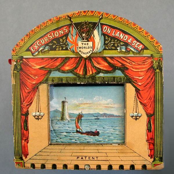 RealPreCinema's tweet image. c. 1850s
CHILD’S TOY MOVING PANORAMA
In pursuing the origins of Cinematography, we discovered this toy ‘Moving Panorama’ entitled ‘The Worlds Wonders’. Housed at the Bill Douglas Museum @bdcmuseum, University of Exeter. @UniofExeter