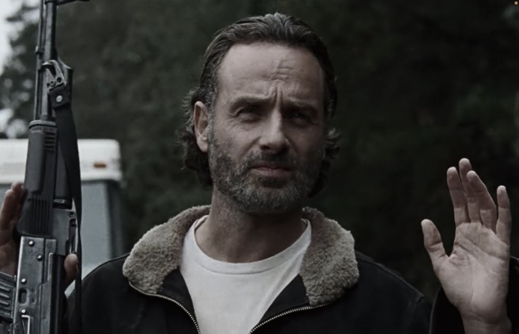 ricksprickk's tweet photo. murder jacket rick grimes >> anything else https://t.co/Fh4rAWsybD