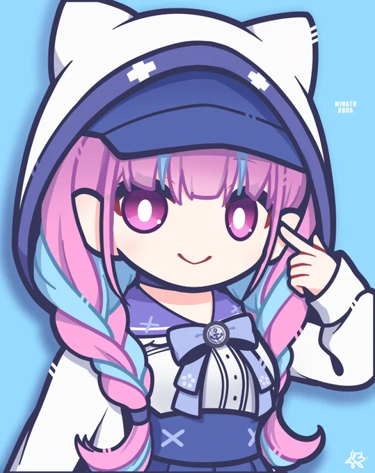 猫パーカーのあくたん⚓️
#あくあーと 