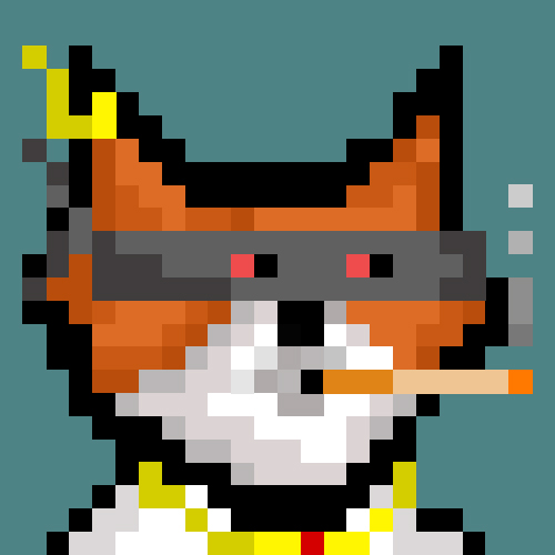 FoxPunks1's tweet photo. Fox Punks
https://t.co/xqJftnpR6H
#nft #alturanft @altura_nft #NFTs #FoxPunks #fox #punk #pixelart https://t.co/0MnCYweFj6