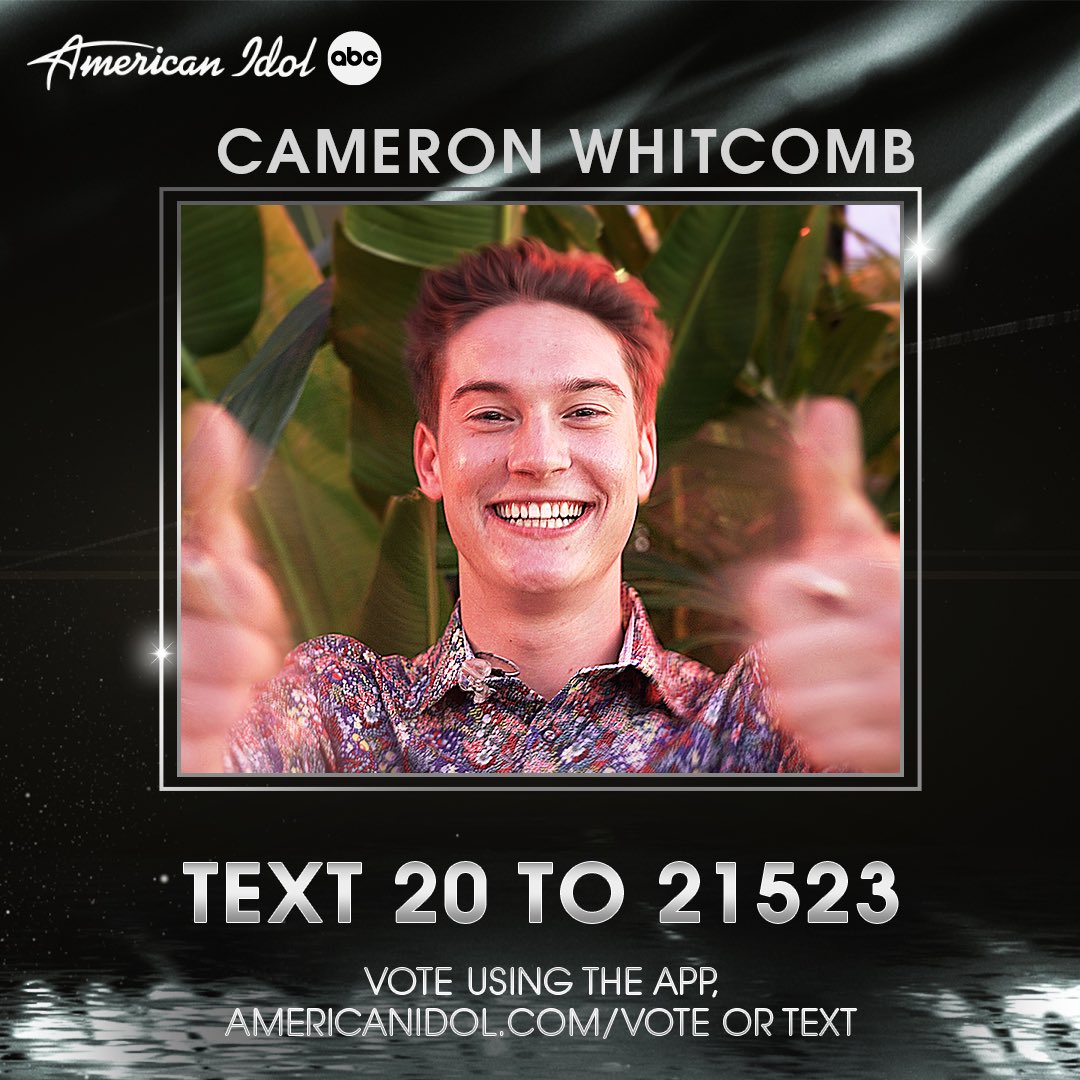 You have the power to keep me in the competition! <a href="/AmericanIdol/">American Idol</a> is on TONIGHT at 8/7c on <a href="/ABCNetwork/">ABC</a> and starting at 5pm PST / 8pm EST you can vote for me! #americanidol