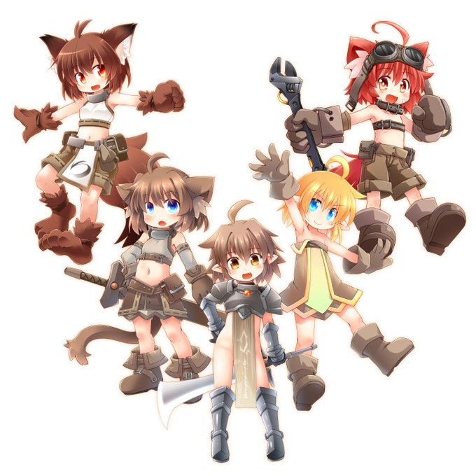 #自分が何度も投稿してしまう画像 
革装備はいいぞ! 