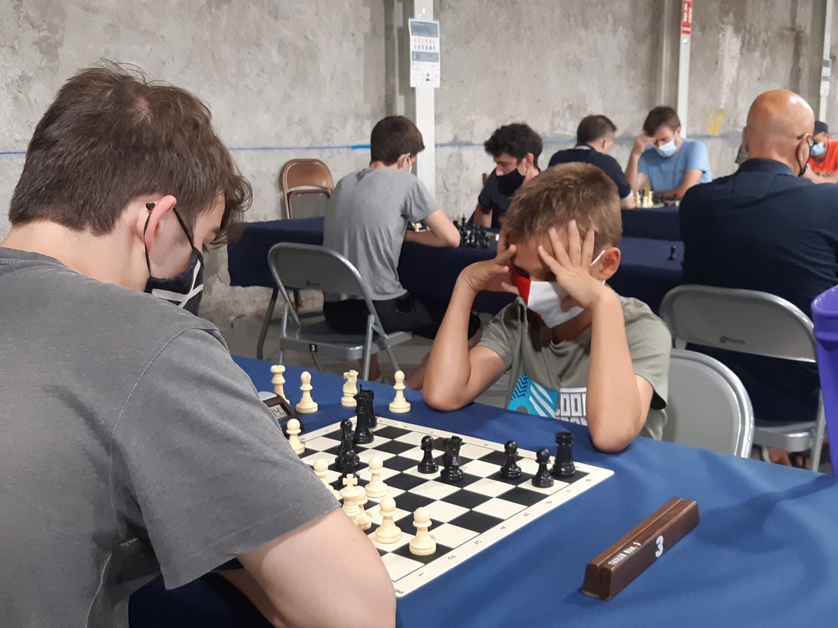 Tres punts al sarró. En Marc segueix lluitant. Queden quatre partides per disputar al Campionat de Catalunya. #Escacs #EscacsGerunda #EscacsEdats