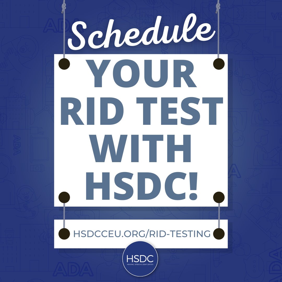 hsdcorg's tweet image. FLASHING NEWS: HSDC is NOW @RID_Inc- APPROVED TESTING SITE! Be sure to follow @HsdcCeu for more details!