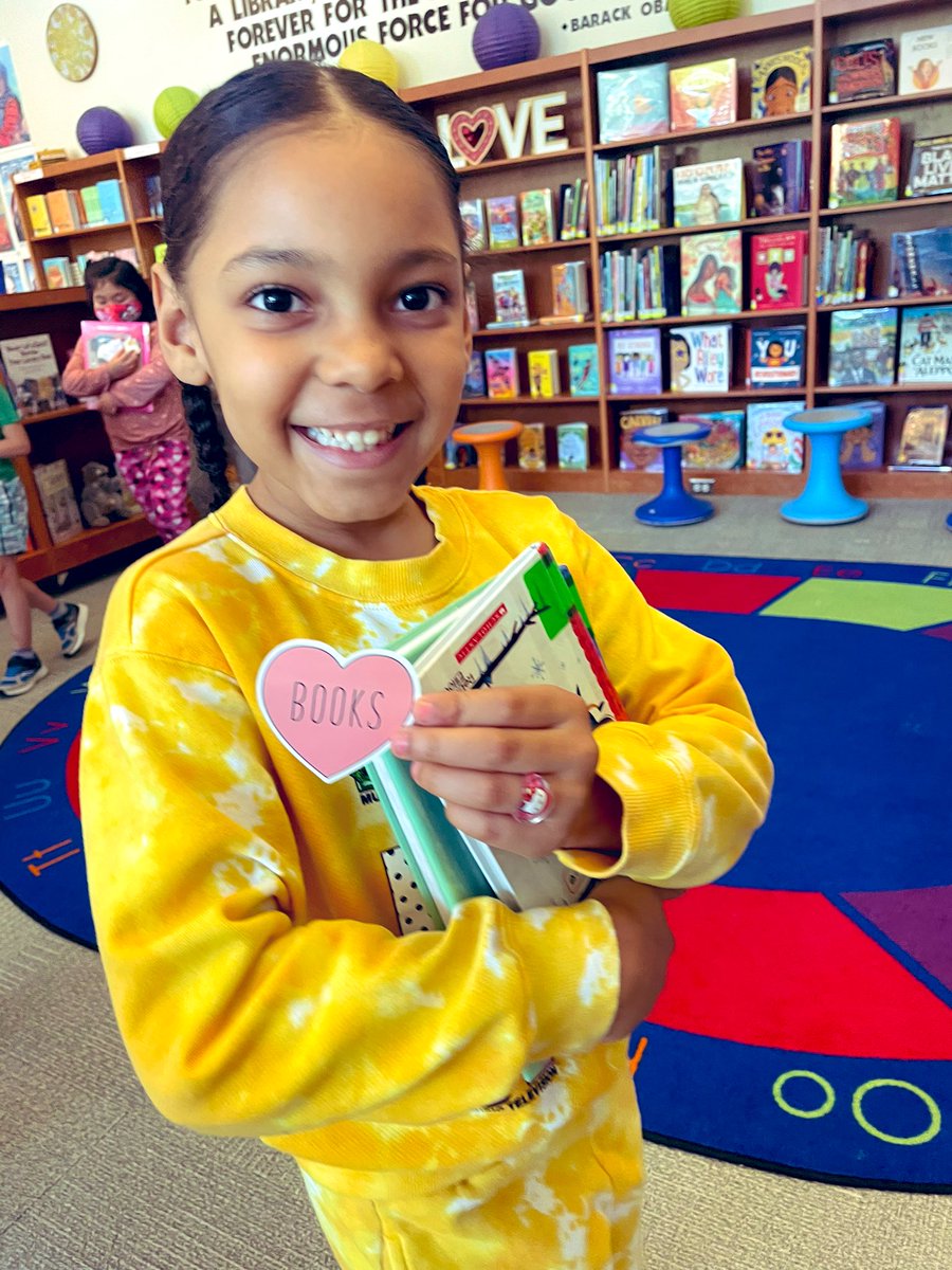 NESlibrary's tweet photo. @KatColeReads @NorthsideES @chccs @SymonsSpeaksUp Each choice came with so much thoughtful reflection @NorthsideES @NESlibrary Loved seeing their personalities shine through. It’s amazing how much joy a sticker can bring. 🥰📚 #SchoolLibraryMonth #GetStuckOnLibraries #CHCCSLibraries https://t.co/9ZqOeisvxm