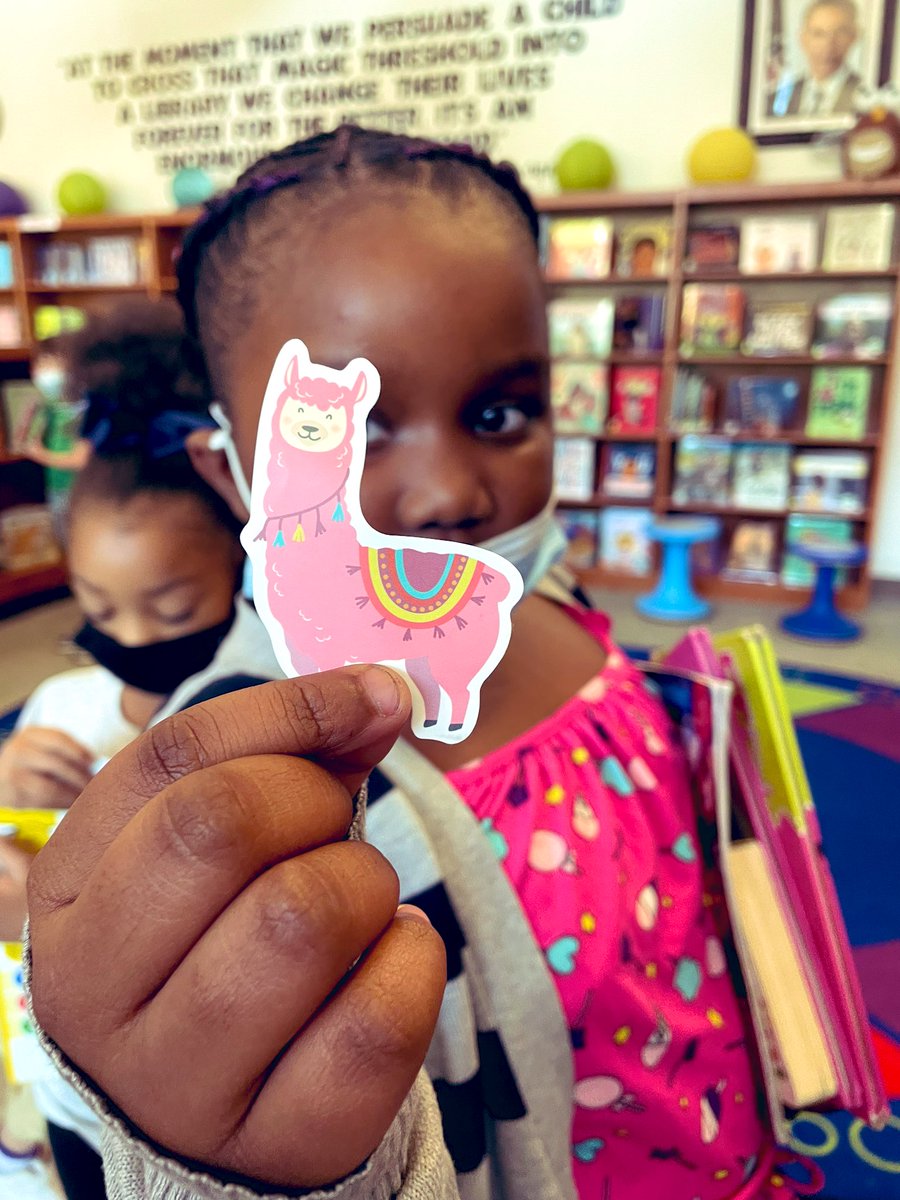 NESlibrary's tweet photo. @KatColeReads @NorthsideES @chccs @SymonsSpeaksUp Each choice came with so much thoughtful reflection @NorthsideES @NESlibrary Loved seeing their personalities shine through. It’s amazing how much joy a sticker can bring. 🥰📚 #SchoolLibraryMonth #GetStuckOnLibraries #CHCCSLibraries https://t.co/9ZqOeisvxm