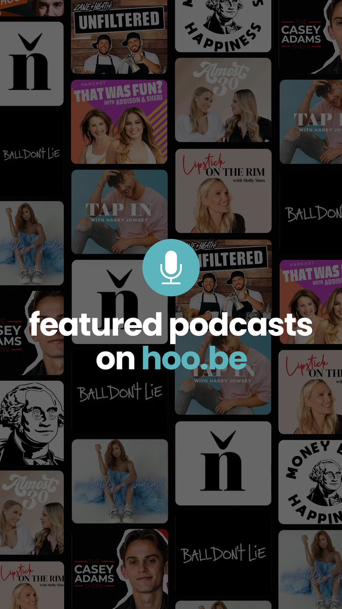 teamhoobe's tweet photo. Who’s looking for a new podcast??? We got you 👉 https://t.co/XLeZ45FbW5 https://t.co/dAcZDMc5eC