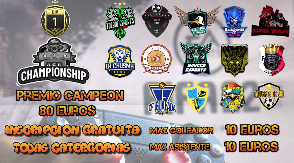 Agradecer a todos los que habéis hecho posible con vuestra financiación  esta mejora en la competición, demostrando vuestra confíanza en el proyecto y en el equipo de personas que está detrás de él..
Ahora estar en primera y haber confiado en <a href="/Ace_espanaa/">ACE España</a> está tomando valor❗💪💪