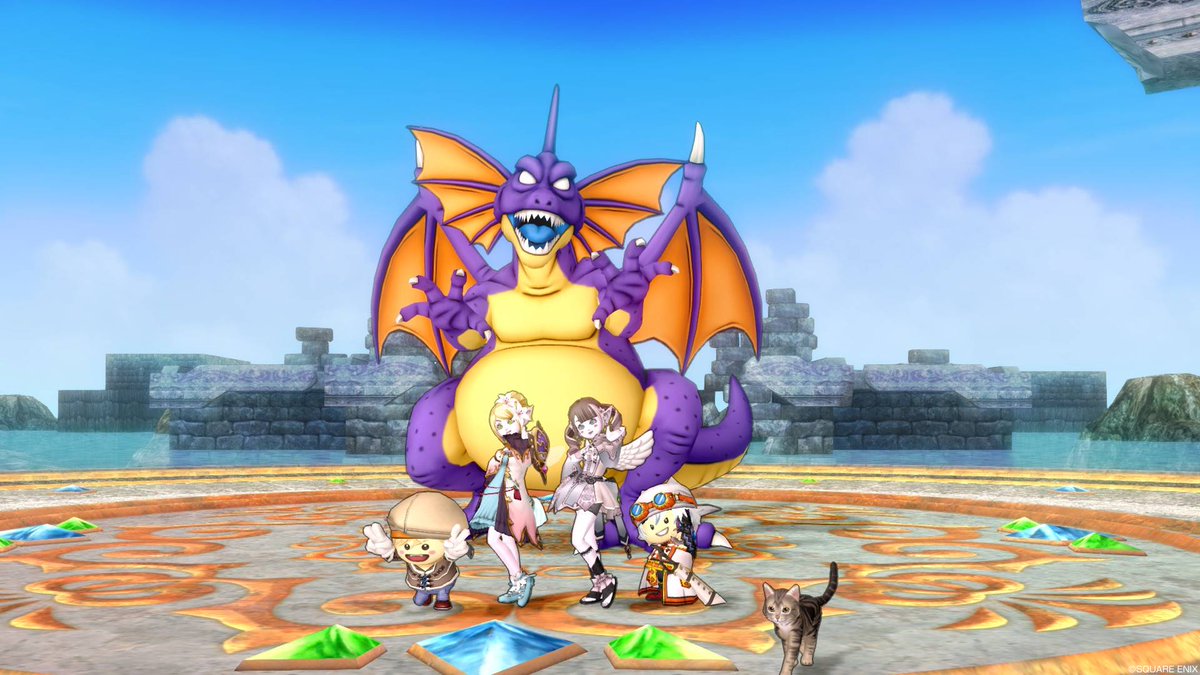peco___DQX's tweet photo. おはようございますっ！
昨日は今更初めてアンドレアルにw
アンドレアル餅より◎です🙏😇

そしてついに両断したああ( ;ᯅ; )
ゆづちゃに誘ってもらって1発15分❕
まじでみんな鬼つよで何もしてない()
ほんとにありがとう( ;ᯅ; )
これで守護者常闇やっと終わった💓
もっとたくさん練習するぞ〜❕ https://t.co/HShSkfk8mk