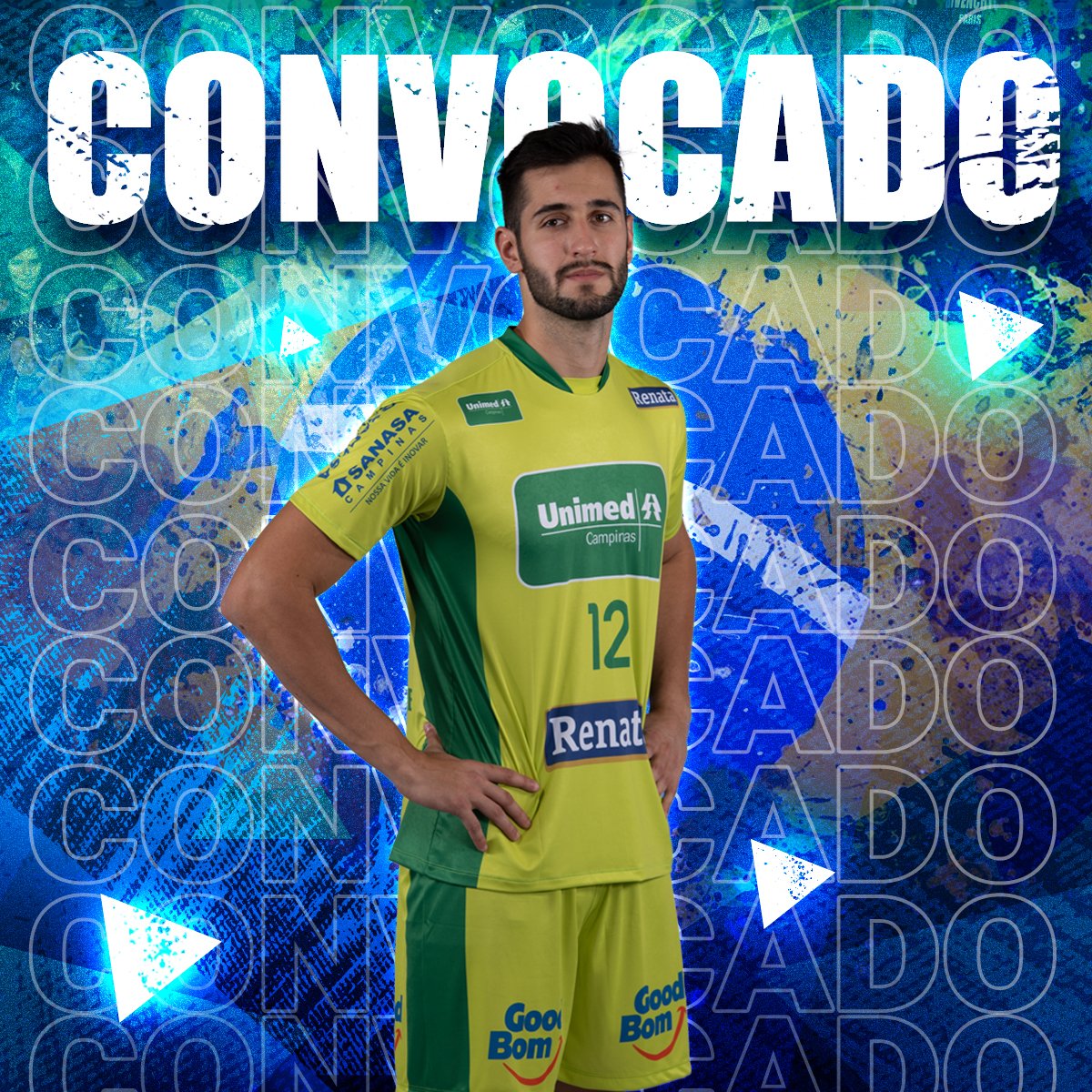 camisa volei seleção brasileira 2021