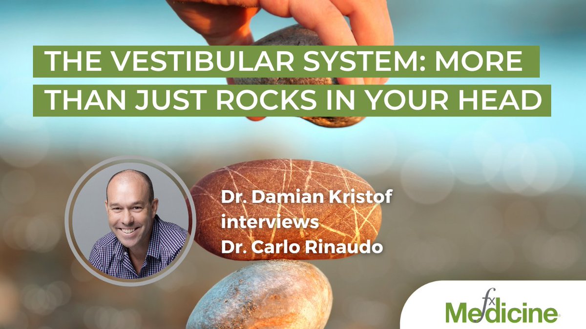 Our #podcast with Dr. Damian Kristoff &amp; chiropractor &amp; researcher Dr. Carlo Rinaudo looks into the #connection between the #brain, #vestibularsystem &amp; the #body &amp; our capacity to support neuroplasticity for the #health of the #brain &amp; nervous system bit.ly/3M29oid