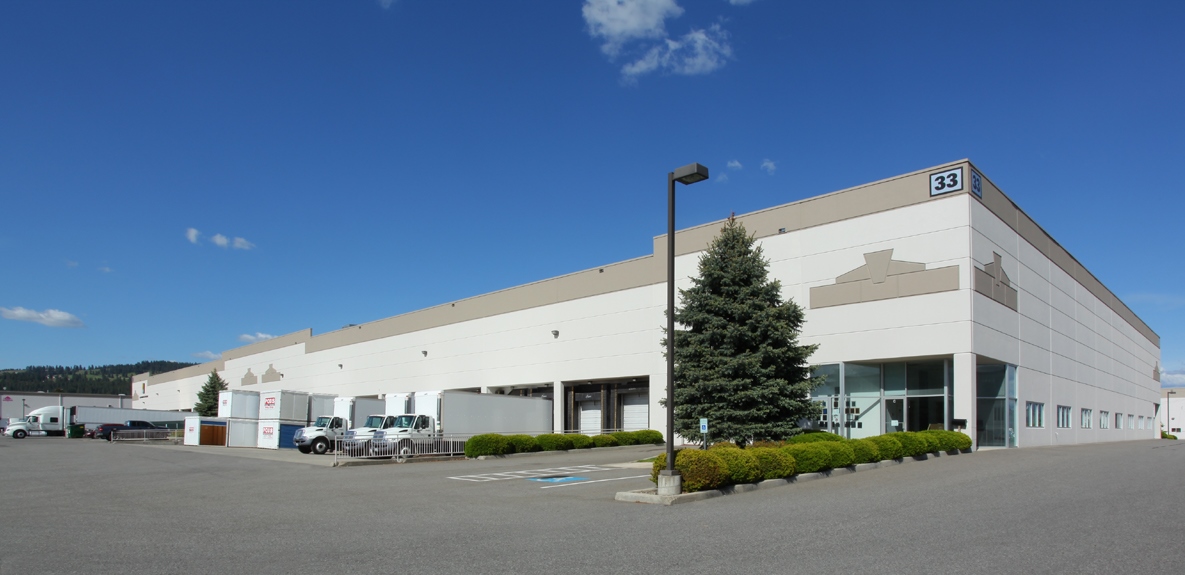 This 105,890 square foot building was one of our first additions to the Spokane Industrial Park. 3808 N Sullivan Rd, Building 33. The building features include 28-foot clear height, 135' truck court, ESFR sprinklers and both dock and grade-level access. #CRE #Industrial #Business