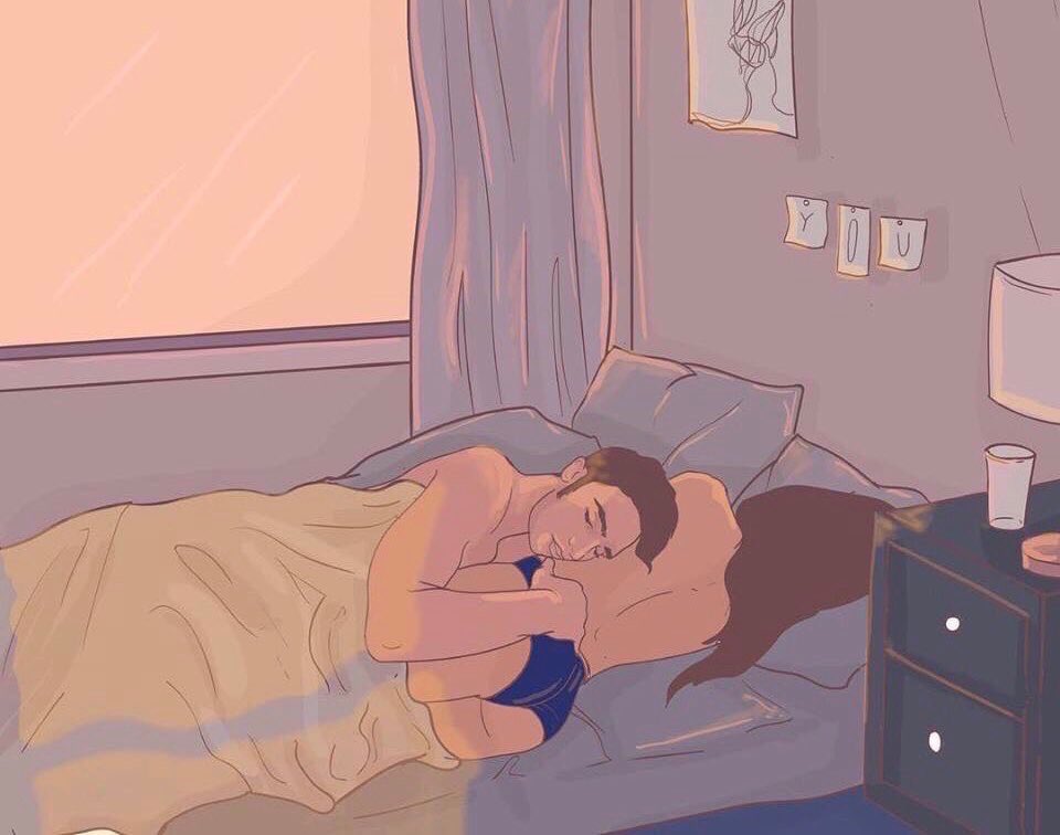 Dormiria assim todos os dias...