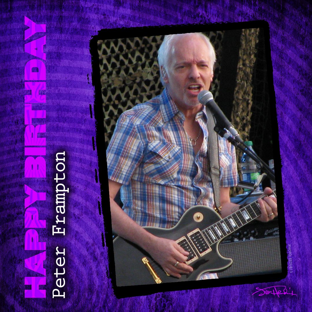 Happy Birthday to Peter Frampton 
