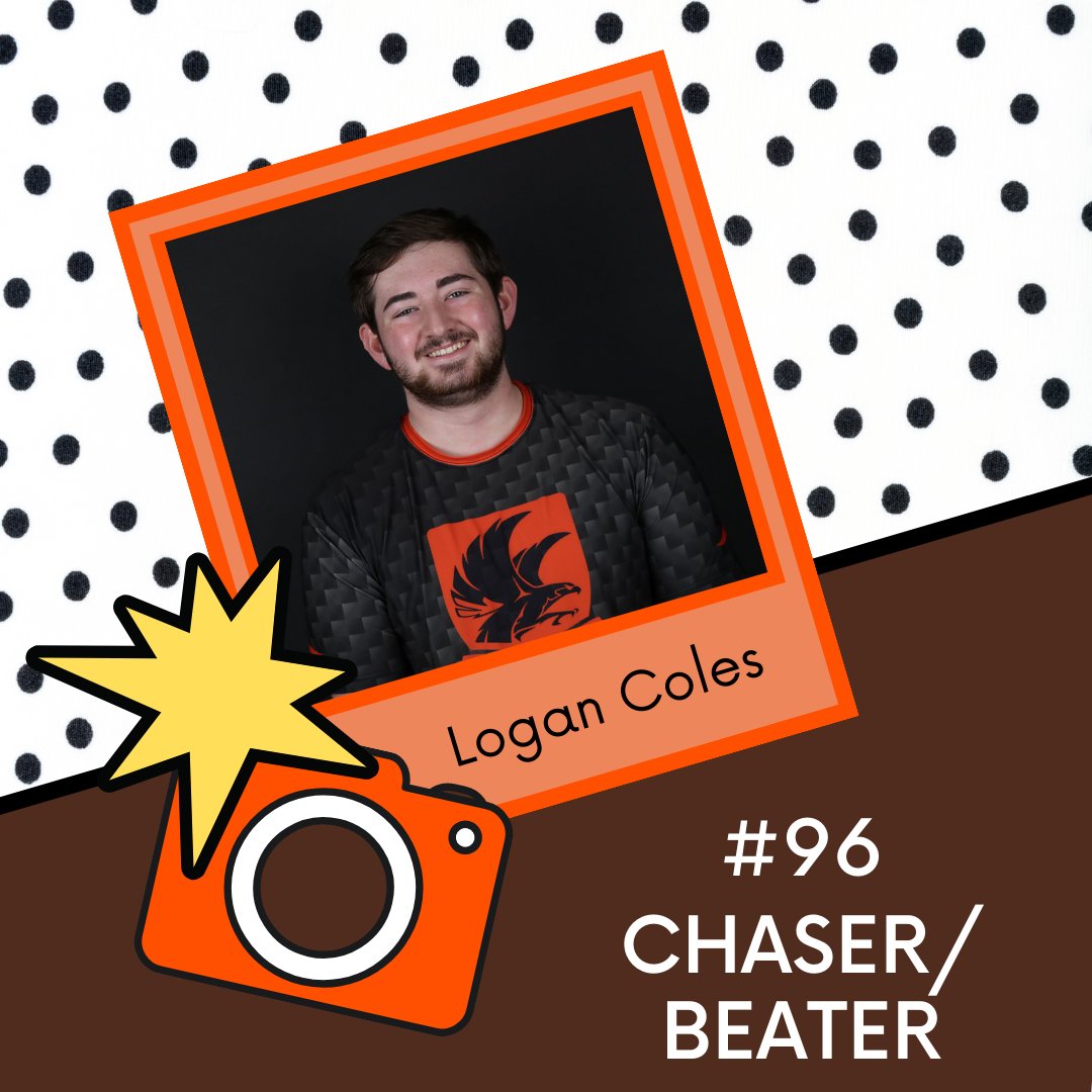 PLAYER SPOTLIGHT: Logan Coles
Logan (# 96) is a chaser and beater for the BGSU Quidditch Team.
His favorite quidditch memory is: “Driving to a tournament at 2 a.m. in the pouring rain as a quidditch boyfriend."

#quidditch #usq #playerspotlight #bgsu