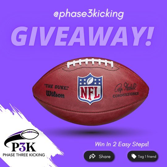 As we ramp up for our big announcement and giveaways, we have one to get you prepped! 😳

1 lucky winner will receive a FREE New NFL ball! 😜 

Here are the rules! (Must complete all 3) 
1. Like this post
2. Share/RT this post on your timeline
3. Tag 1 friend on this post below👇🏼